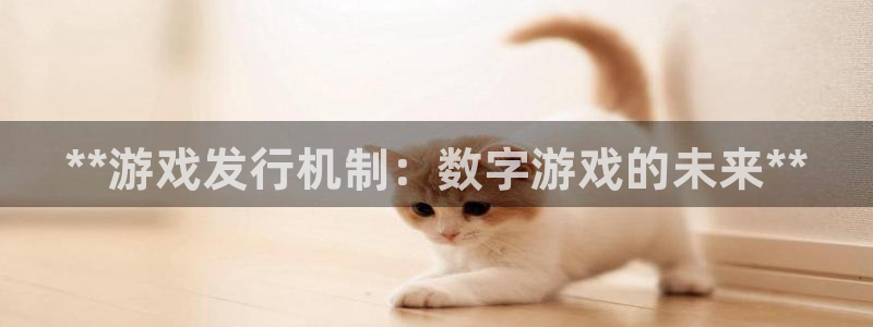 蓝狮在线登录注册不了怎么回事：**游戏发行机制：数字游戏的未来**