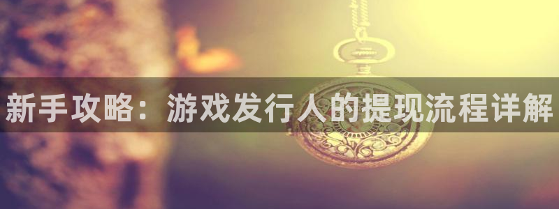 蓝狮在线注册登录不了：新手攻略：游戏发行人的提现流程详解